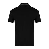 Polo Mercerised Cotton Custom Fit Short Sleeve Tipped Golfer - Black